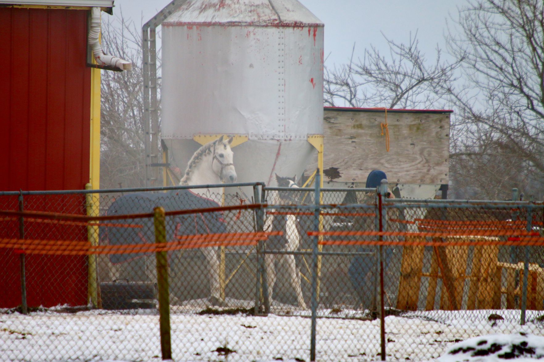Barn fire